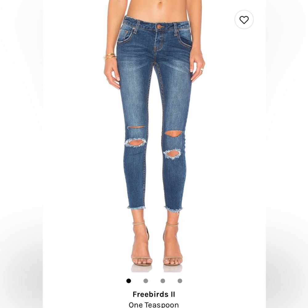 One Teaspoon Freebirds II skinny jeans